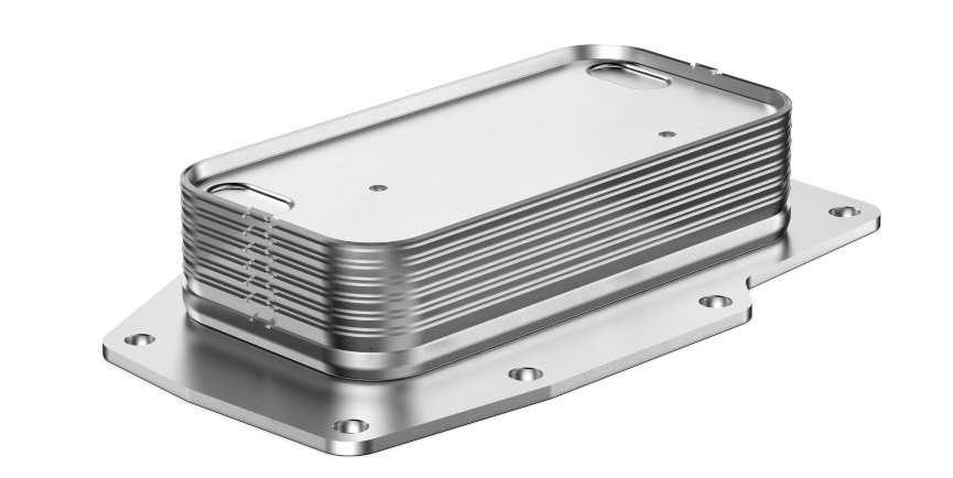 UFI Filters heat exchangers equipped as OE for Renault and Nissan electric motors